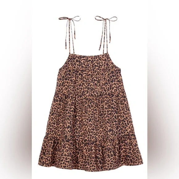 NWT Victoria's Secret Leopard Print Mini Dress - Picture 4 of 7